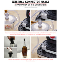 Biały delfin najlepsze jedzenie zgrzewarka próżniowa 220V 110V z 10 sztuk do pakowania żywności torby gospodarstwa domowego próżniowe elektryczne zgrzewarka spożywcza 4